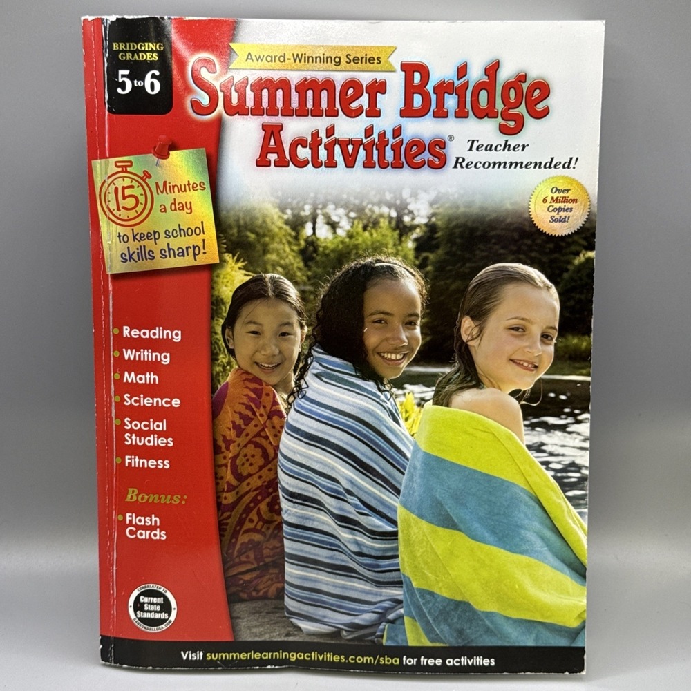 Summer Bridge Activities®, Grades 5 - 6 - Paperback - VERY GOOD